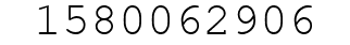 Number 1580062906.
