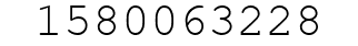 Number 1580063228.