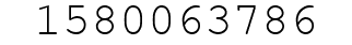 Number 1580063786.