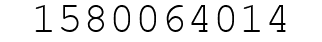 Number 1580064014.