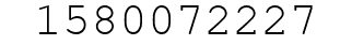 Number 1580072227.