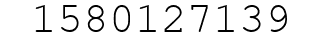 Number 1580127139.