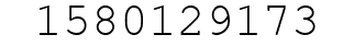 Number 1580129173.