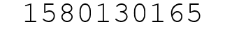 Number 1580130165.
