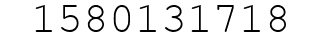 Number 1580131718.