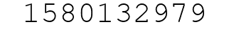 Number 1580132979.