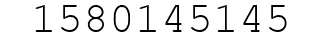 Number 1580145145.