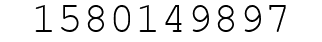 Number 1580149897.