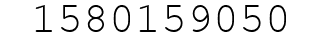 Number 1580159050.