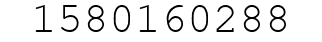 Number 1580160288.