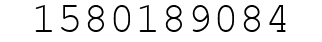 Number 1580189084.