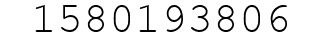 Number 1580193806.