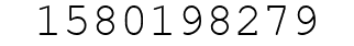 Number 1580198279.
