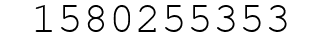 Number 1580255353.