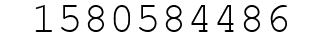 Number 1580584486.