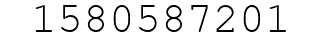 Number 1580587201.