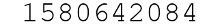 Number 1580642084.