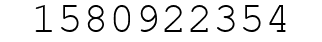 Number 1580922354.