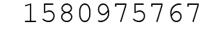 Number 1580975767.