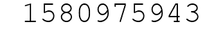 Number 1580975943.