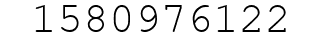 Number 1580976122.