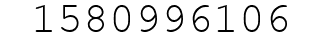Number 1580996106.