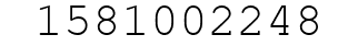 Number 1581002248.