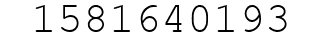 Number 1581640193.