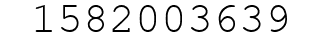 Number 1582003639.