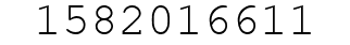 Number 1582016611.