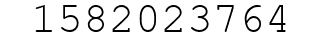 Number 1582023764.