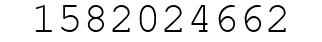 Number 1582024662.