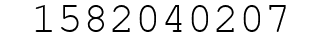 Number 1582040207.