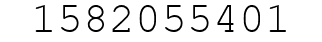 Number 1582055401.