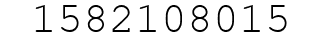Number 1582108015.