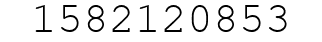 Number 1582120853.