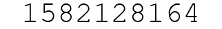 Number 1582128164.