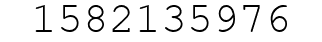 Number 1582135976.