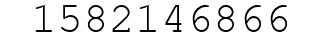 Number 1582146866.