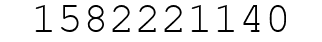 Number 1582221140.
