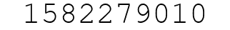 Number 1582279010.