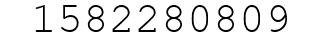 Number 1582280809.