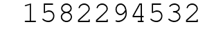 Number 1582294532.