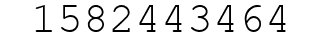 Number 1582443464.