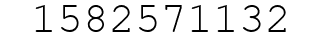Number 1582571132.