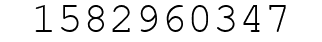 Number 1582960347.