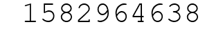 Number 1582964638.