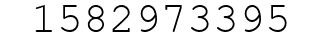 Number 1582973395.