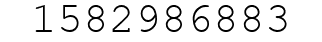 Number 1582986883.