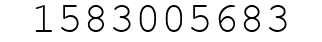 Number 1583005683.